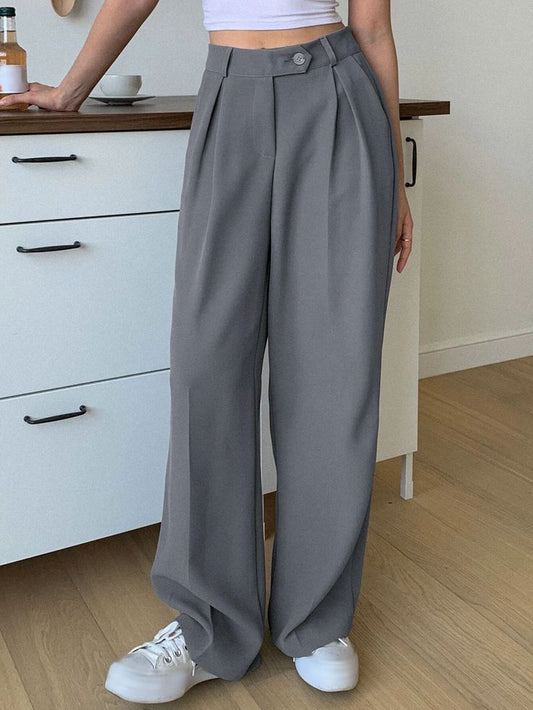 GREY FORMAL PANT