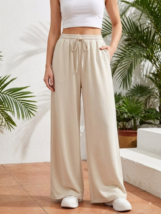 BEIGE FLAPPER TROUSER