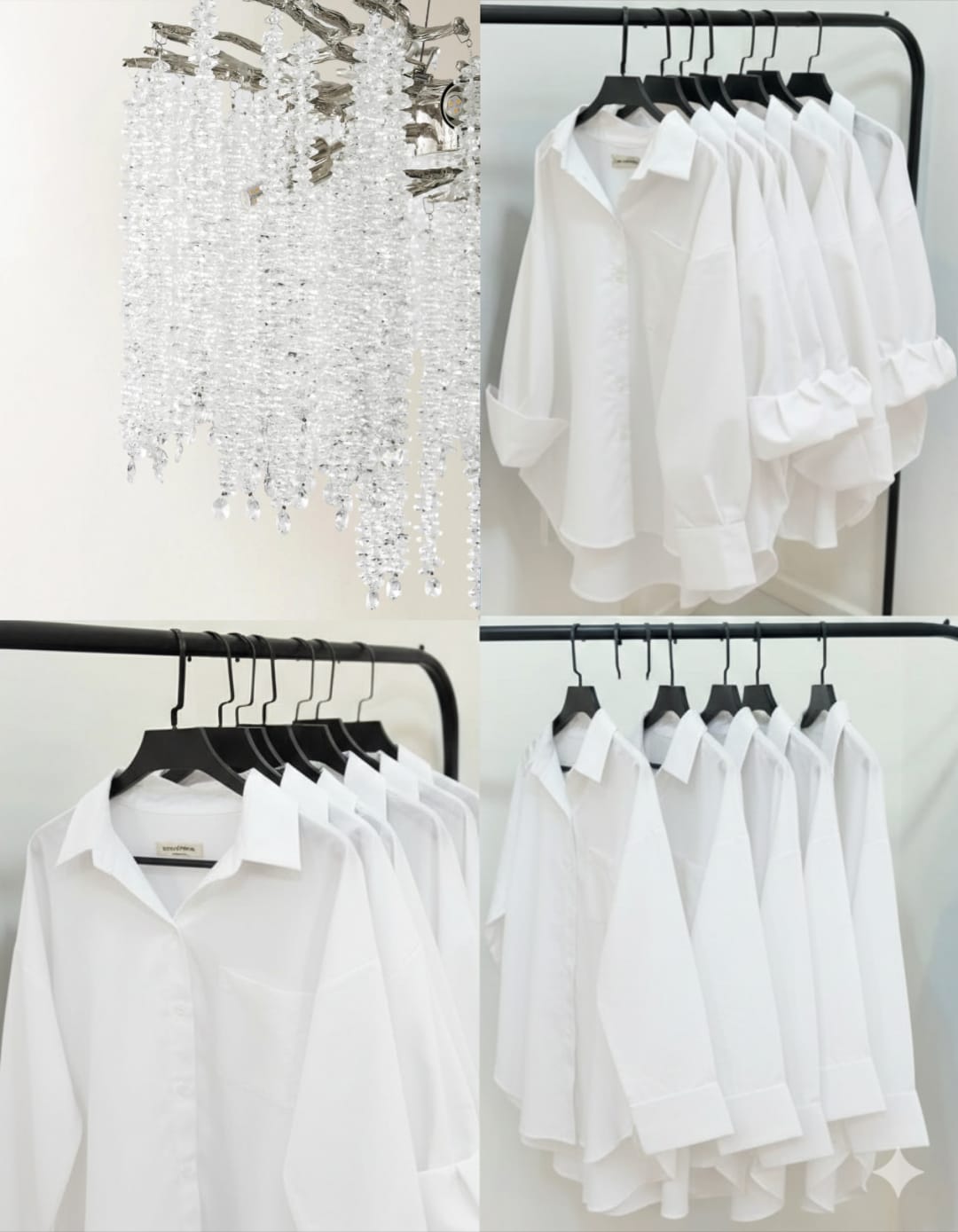 WHITE BOTTON DOWN SHIRT