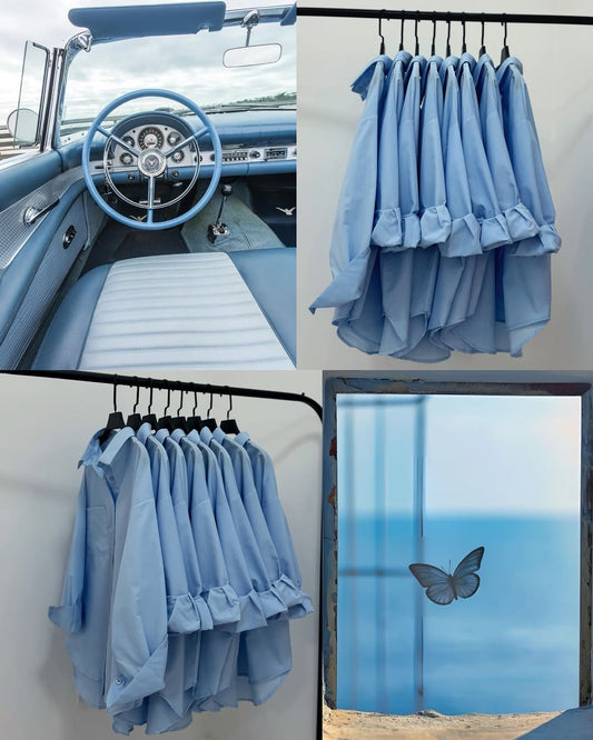 SKY BLUE BOTTON DOWN SHIRT