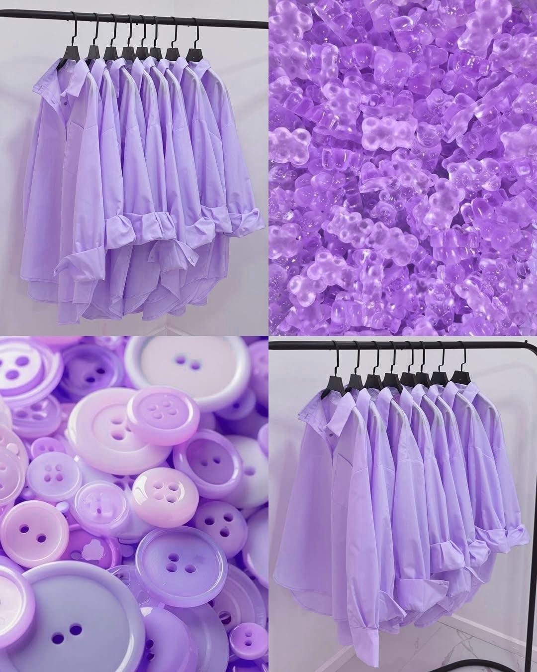 LILAC BOTTON DOWN SHIRT